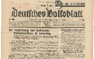 „Deutsches Volksblatt“ и  „Зов народа“ - највећи пропагандни немачки дневни листови